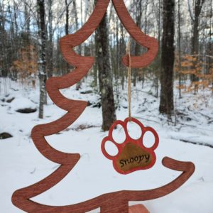 Customized Paw Ornament