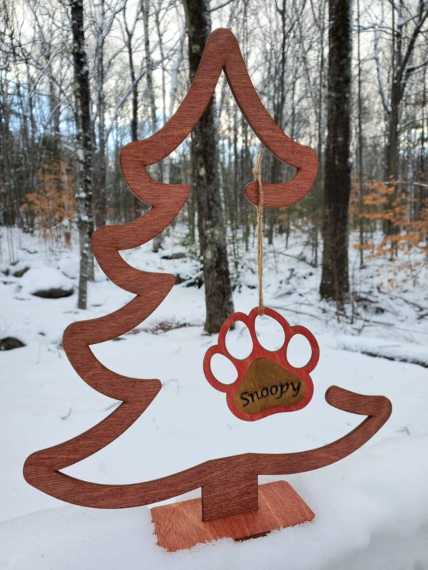 Customized Paw Ornament